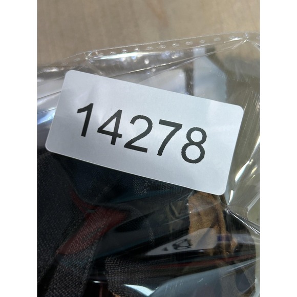 A J Vest Womens Medium Black Multicolor Leather Shag Patchwork Boho India - Picture 8 of 8